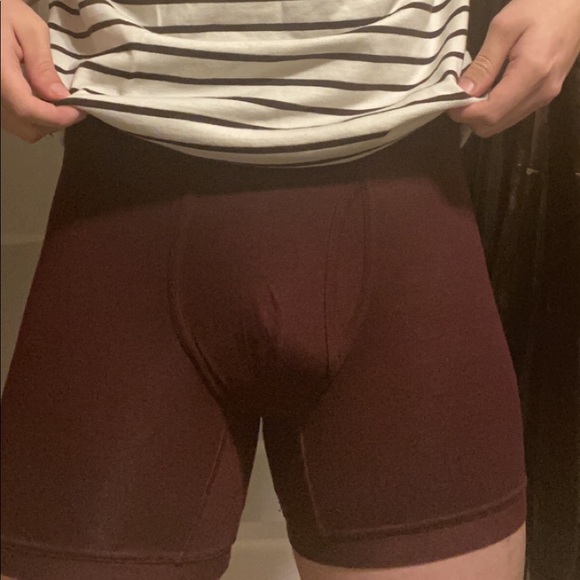 SOLD  Red boxier briefs - Picture 1 of 3